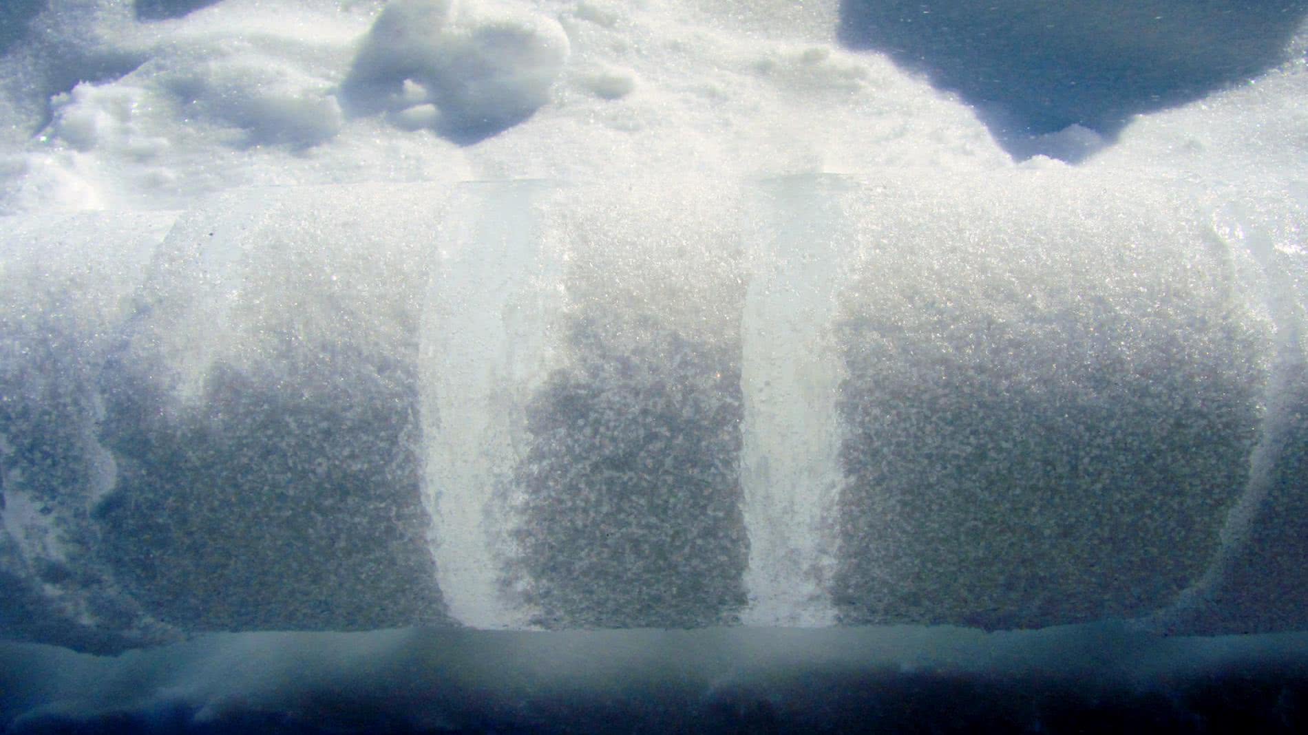 Warmer Climate, Denser Ice